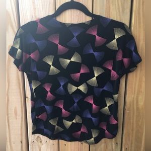 Jersey Fan Twist Top